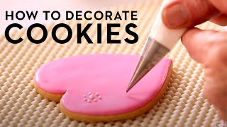 How To Decorate Cookies for Beginners  Good Housekeeping [upl. by Paluas542]