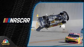 Worst crashes of the 2023 NASCAR Cup Xfinity and Truck Series seasons  Motorsports on NBC [upl. by Melva]