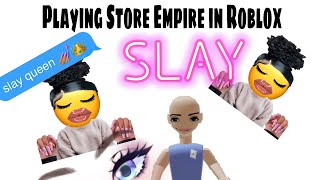 Playing store empire is Roblox watch this this is some how interesting 🧐 [upl. by Harris]