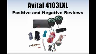 Avital 4103LXL Remote Start System with Two 4Button Remote Review [upl. by Saidnac]