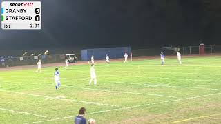 Granby Vs Stafford High School [upl. by Orlina]