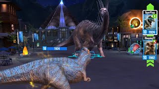 DEFEATING THE NEW BIGGEST RAID BOSS BAJADASAURUS  Jurassic World Alive HD [upl. by Meli422]