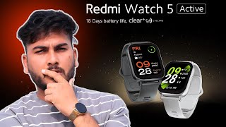 Redmi Watch 5 Active  Launching Soon  18 Days Backup  Built In Alexa  Best Smartwatch [upl. by Rellim579]