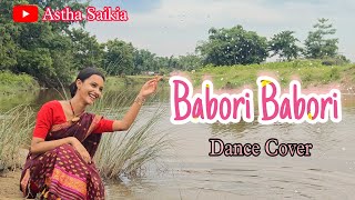 BABORI BABORI Assamese Song Cover Dance  wondersistersofficial1779  Astha Saikia [upl. by Adlai]