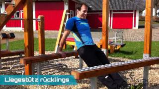 KUCK FITNESS  Liegestütz rücklings [upl. by Atiniuq]