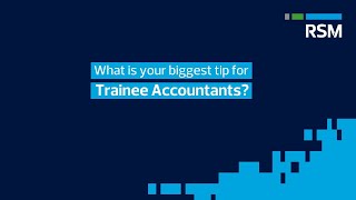 Tips for Trainee Accountants [upl. by Anolahs]