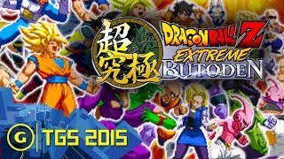 Dragonball Z Extreme Butoden Gameplay Demo  TGS 2015 [upl. by Hatch444]