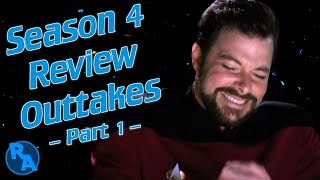 Star Trek TNG Review  Season 4 Outtakes Part 1  Reverse Angle [upl. by Nations]