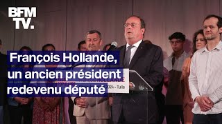 François Hollande un ancien président redevenu député [upl. by Enilegna]