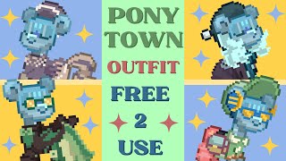 Hot Outfits to Use  Ponytown Tips amp Ideas [upl. by Hurwit859]