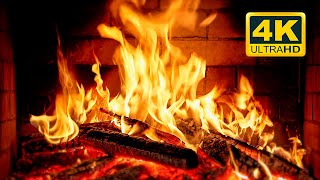 🔥 Cozy Fireplace 4K 12 HOURS Fireplace with Crackling Fire Sounds Crackling Fireplace 4K [upl. by Akemehc]