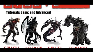 EVOLVE Tutorials Basic and Advanced Monsters [upl. by Ube679]