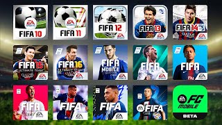 Every FIFA Mobile Trailer From FIFA 10  EA FC Mobile [upl. by Loftus]