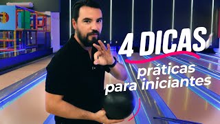 4 DICAS PRÁTICAS PARA INICIANTES NO BOLICHE [upl. by Arny]