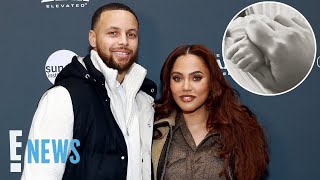 Ayesha Curry Gives Birth Welcomes Baby No 4 With Stephen Curry  E News [upl. by Iniffit]