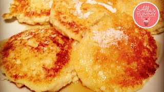 Russian Syrniki Cottage cheese pancakes Recipe  Сырники из творога [upl. by Bonni]