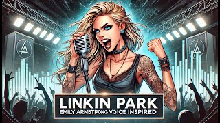 AI Reimagines Linkin Park with Emily ArmstrongStyle Vocals amp Epic Visuals 「GMV」 [upl. by Erving]