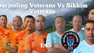 Darjeeling Veterans Vs Sikkim Veterans Age50For Promotion Of Hill Football [upl. by Aytac]