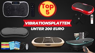 Die 5 Besten Vibrationsplatten unter 200 Euro [upl. by Tolliver]