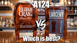 Elijah Craig vs Larceny Barrel Proof A124  Which is better [upl. by Ahseneuq551]