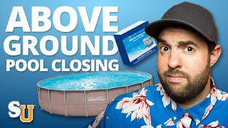 How to WINTERIZE An Above Ground POOL [upl. by Dalury]