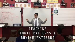 Teaching Tonal and Rhythm Patterns [upl. by Elleiram]