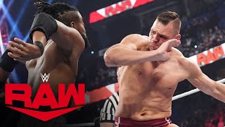 Gunther vs Kofi Kingston – Intercontinental Title Match Raw highlights Jan 29 2024 [upl. by Ennahtebazile]