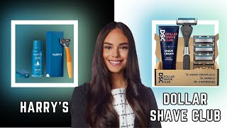 Harrys vs Dollar Shave Club Which Razor Subscription Should You Get Which One is Worth It [upl. by Negroj]