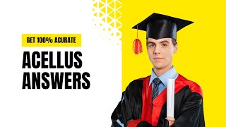 100 Reliable Acellus Answers  Acellus Cheat  Acellus Hack [upl. by Orabelle]