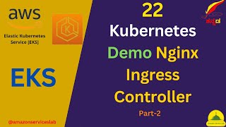 Nginx Ingress Controller Live Demo  k8s kubernetes ingress  Kannada22  Part2 [upl. by Pesvoh]