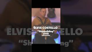 Elvis Costello quotShipbuildingquot 1983 acoustic instrumental [upl. by Ihp181]