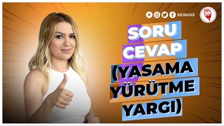 3 Soru Cevap YasamaYürütmeYargı  Esra Özkan Karaoğlu KPSS VATANDAŞLIK 2022 [upl. by Neeloj]