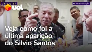 Silvio Santos morre aos 93 anos reveja a última aparição pública do apresentador [upl. by Bashemath]