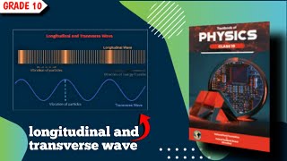 Difference between transverse and longitudinal waves I class 10th physics I lecture 5 [upl. by Hubie]