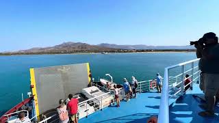 Elafonisos to Peloponnese boat trip with my motorhome summer 2024 [upl. by Layton631]