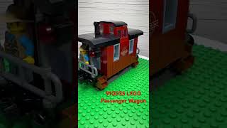 Bricklink Designer series 2 Red passenger wagon bricktrain bricklink lego moc play build art [upl. by Griff]