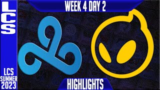 C9 vs DIG Highlights  LCS Summer 2023 W4D2  Cloud9 vs Dignitas [upl. by Feledy]