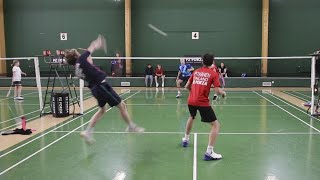 Finnish Youth International Badminton Match BD U17 PuhakkaPitkänen vs GrasLindberg Semifinal [upl. by Py73]