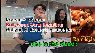 Goliyon Ki Rasleela Ramleela KOREAN BOLLYWOOD Song Reaction [upl. by Gisele]