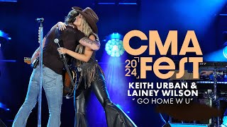 Keith Urban with Lainey Wilson – “GO HOME W U”  CMA Fest 2024 [upl. by Sinnard]