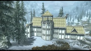 Skyrim SE purchasing and building my new homestead Heljarchen HallPart1 [upl. by Gawlas349]