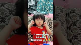 2 years old baby Tziona Asking For Forgiveness [upl. by Remos]