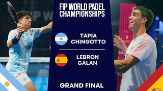 MATCH OF THE CENTURY  TapiaChingotto VS LebronGalan  WORLD PADEL CHAMPIONSHIPS 2024  Highlights [upl. by Mcnamee]