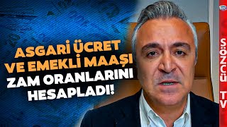 İşte Asgari Ücret ve Emekli Maaşındaki Zam Oranları Özgür Erdursun Tek Tek Hesapladı [upl. by Finzer444]