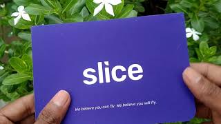 Slice Card Unboxing  Slice Credit Card All Features Benefits  slice credit card apply online [upl. by Aihsemek]