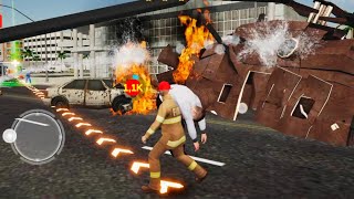 MOBIL PEMADAM KEBAKARAN TRUK TANGKI TERBAKAR Games Android [upl. by Anniahs942]