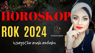 HOROSKOP NA 2024 ROK  MAPA ZDARZEŃ ♈ ♉ ♊ ♋ ♌ ♍ ♎ ♏ ♐ ♑ ♒ ♓ [upl. by Aidroc]