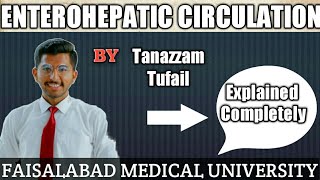 ENTEROHEPATIC CIRCULATION OF BILE ACIDS  BIOCHEMISTRY LECTURES BY TANAZZAM TUFAIL [upl. by Yar]