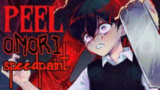 PEEL ♡ OMORI Fanart ♡ SPEEDPAINT [upl. by Ecenaj]