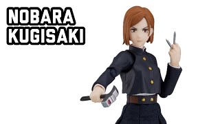 Figma No 571 Jujutsu Kaisen Nobara Kugisaki Action Figure Review Good Smile Company 呪術廻戦 [upl. by Yerrot]